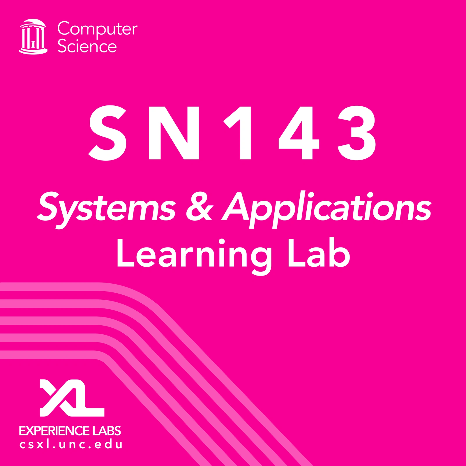 SN143 Systems & Applications sign artwork